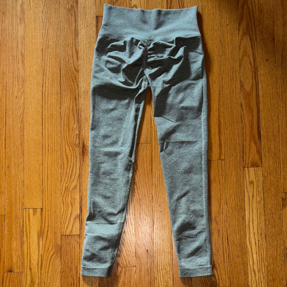Heathered Green Leggings